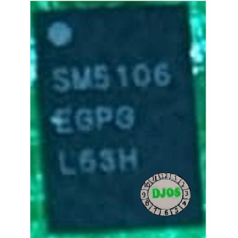 IC SM5106 IC DISPLAY SM5106 XIAOMI REDMI NOTE 3 / ZTE ORIGINAL SM 5106