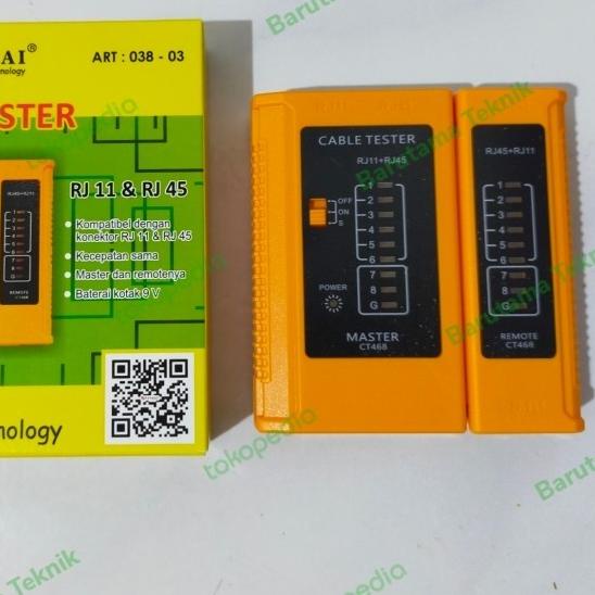 ☟ Lan Tester NANKAI RJ11 RJ45 ✹
