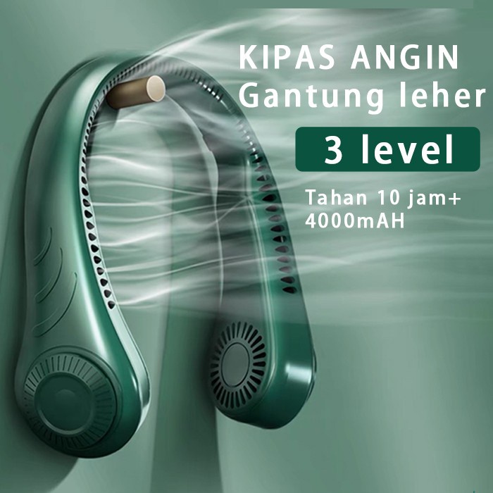 Kipas Angin Portable Gantung Leher Listrik 3 Tingkat Kecepatan / Kipas Angin Mini / kipas angin Leher / kipas angin Leher Kalung / kipas angin Leher Portable / kipas angin Leher Gantung Leher / kipas angin Leher Gantung / kipas angin Leher Mini / Kipas