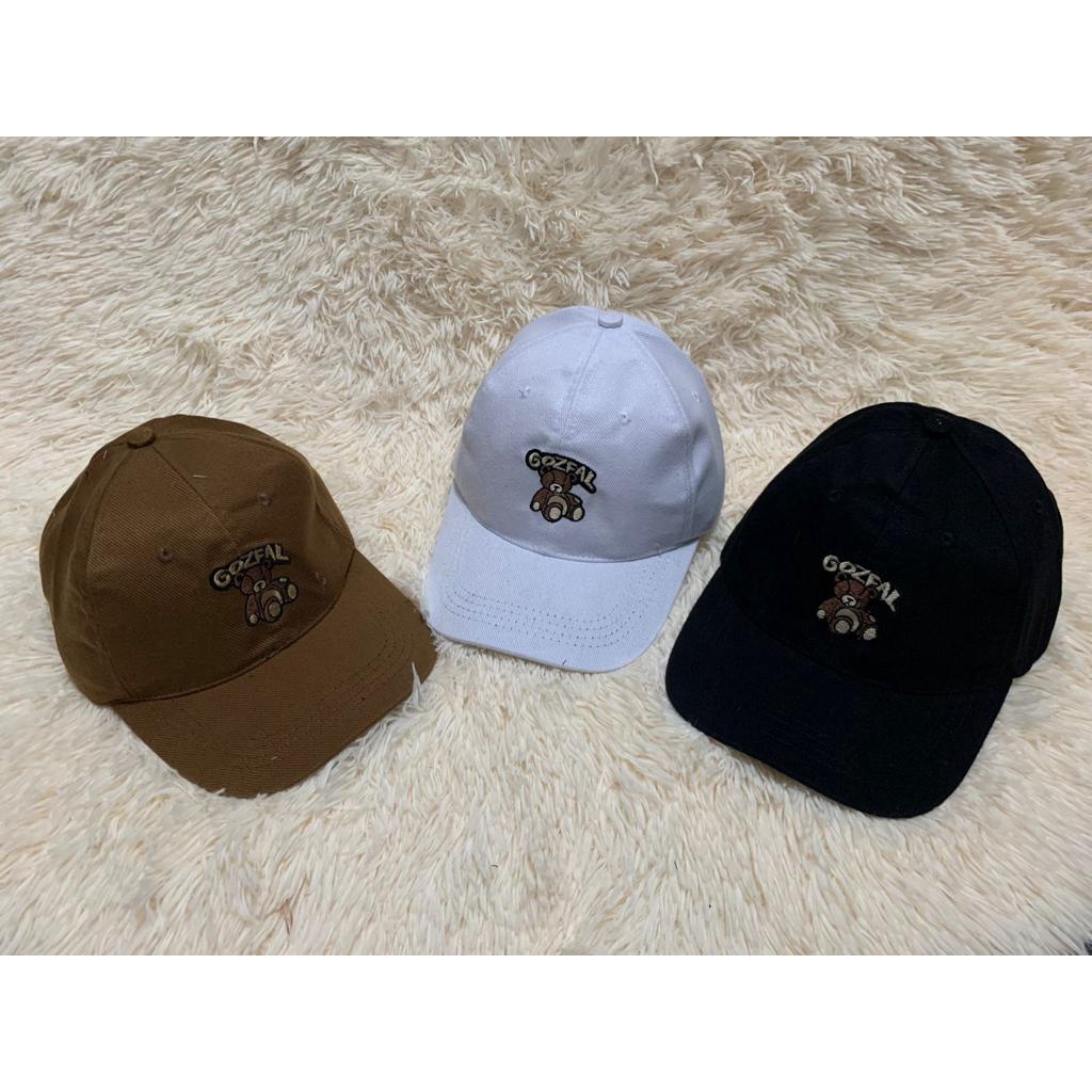 opi import original topi baseball bordir bear topi beruang topi teddy bear GOZFAL