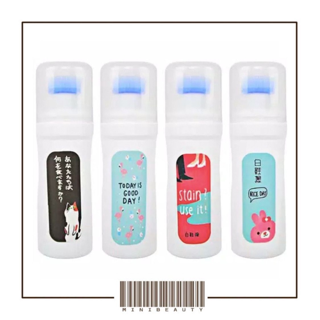 semir sepatu putih cairan pembersih sepatu warna putih white shoes shoe cleaner