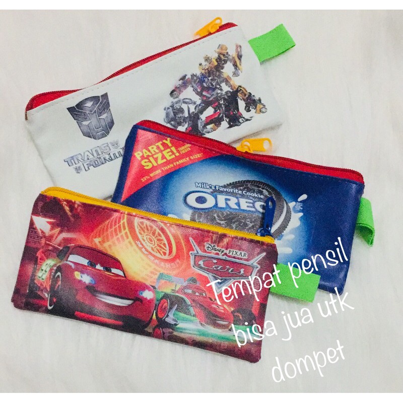

dompet dan tempat pensil