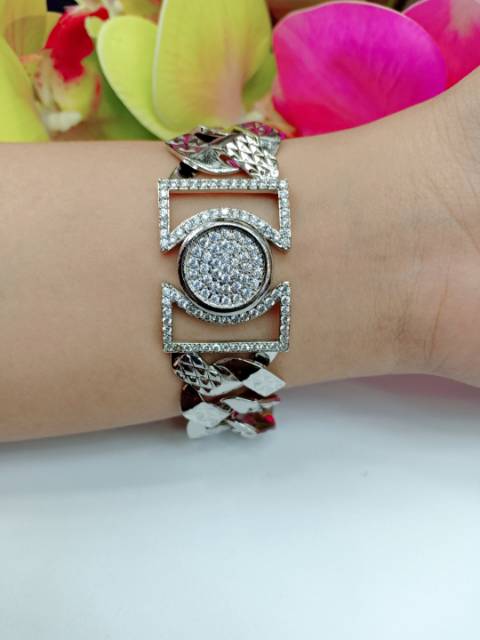 Xuping gelang plat bulat