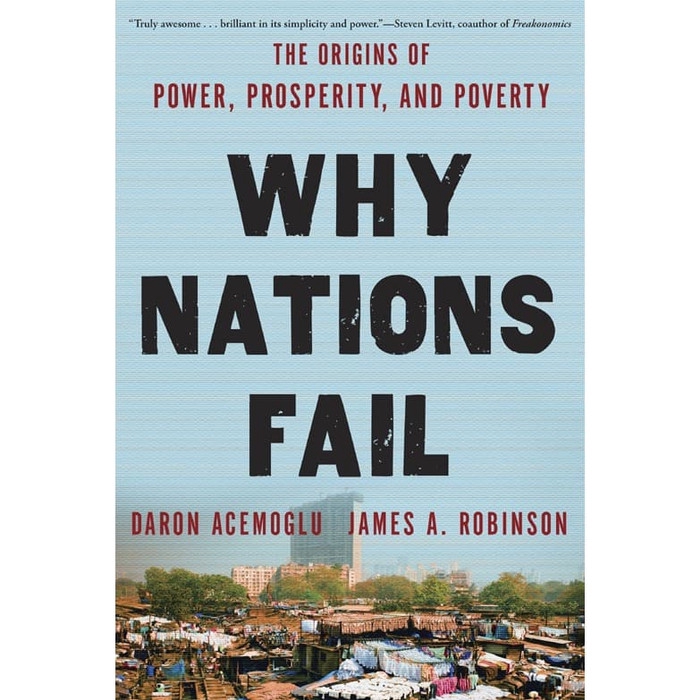 

Buku Why nations fail_ the origins of power, prosperity and poverty - HARD COVER