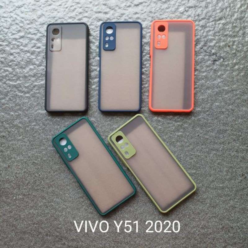 Case Vivo Y51 2020 . Y51A . Y31 2021 . Y33 2021 . Y53S ( 2 model ) soft softcase softshell silikon cover casing kesing housing