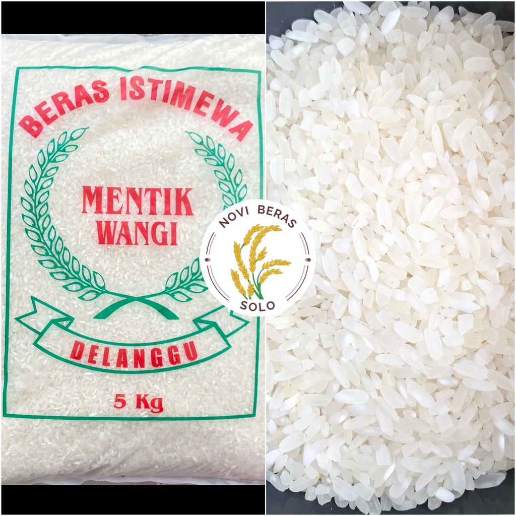 Beras Mentik Wangi 5 kg PROMO (BERAS PULEN BERAS MURAH BERAS SOLO BERAS SURAKARTA BERAS KARANG PANDAN)