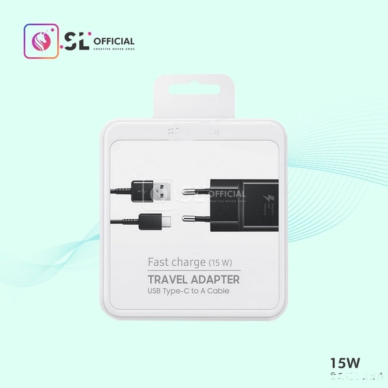 Charger Samsung Type C Original Fast Charging 15W