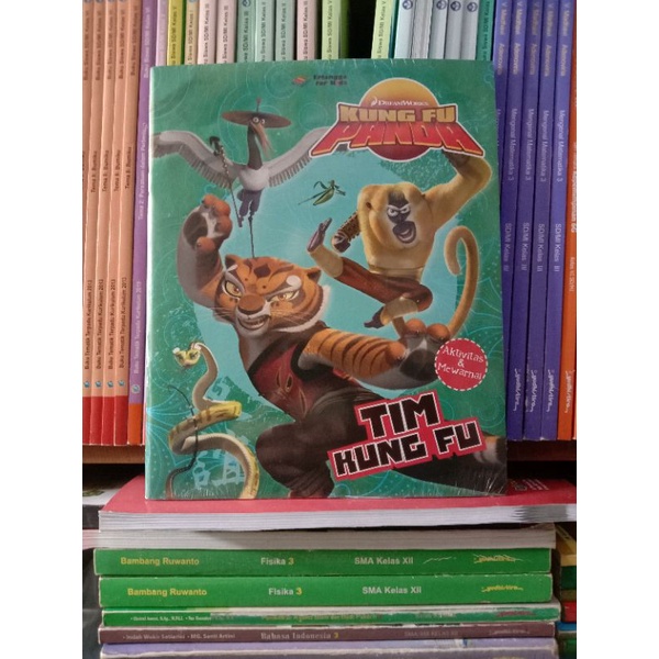 AKTIVITAS &MEWARNAI KUNG FU PANDA.TIM KUNG FU.