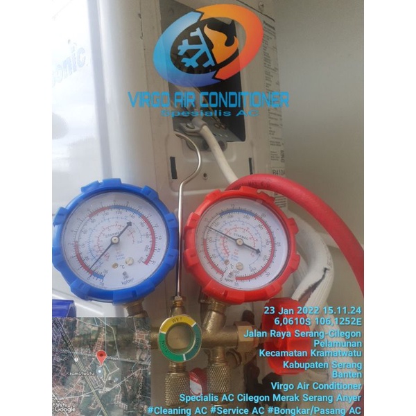 Tambah/Isi Freon AC Cilegon Anyer Merak Serang