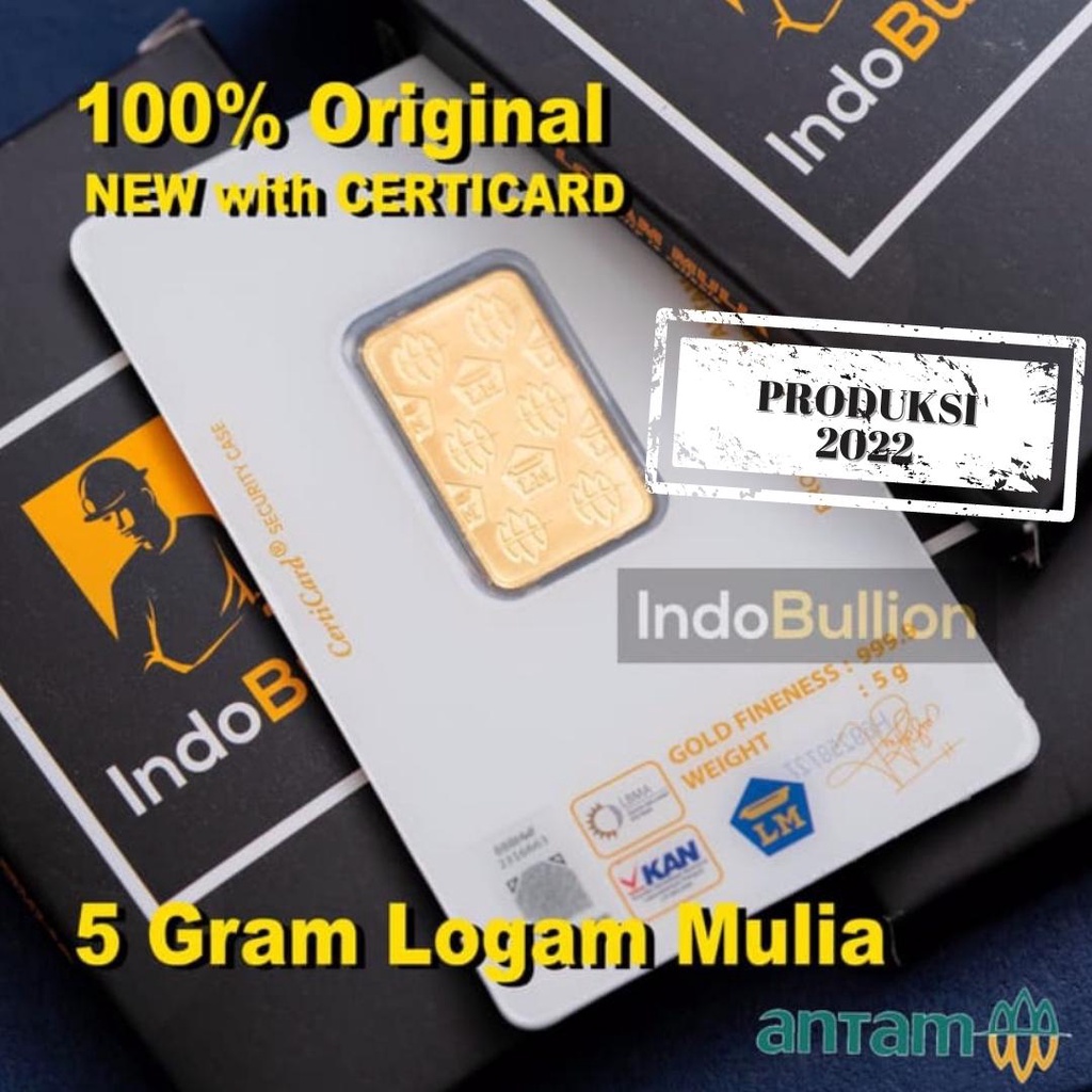 LM EMAS ANTAM 5 Gram, LOGAM MULIA TERBARU-2