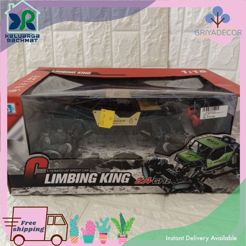 BONTANG MAINAN ANAK LAKI LAKI MOBIL REMOT CLIMBING KING RODA BESAR TRAKTOR