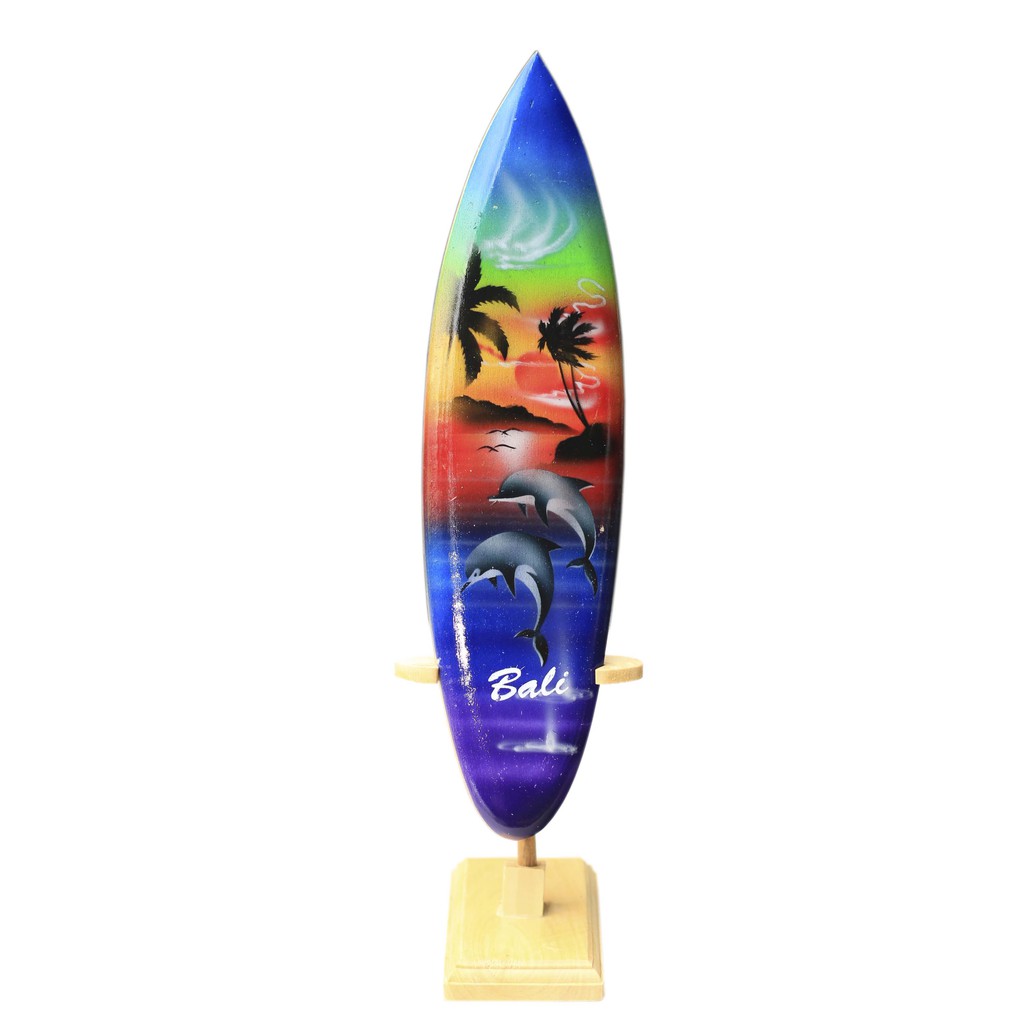 Souvenir Bali - Papan Surfing Kayu