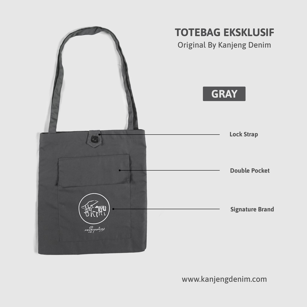 TOTTE BAG EKSKLUSIF ORIGINAL KANJENG DENIM