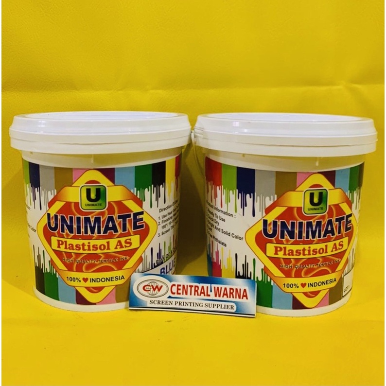 

Tinta Plastisol Unimate AS Gold 31/35 Emas Gelap/Terang - 500Gr