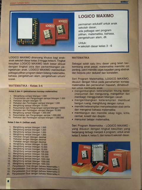 Matematika Untuk Kelas 3 Sd 4 Sd Shopee Indonesia