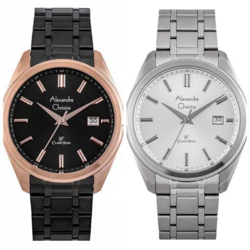 Jam Tangan Alexandre Christie 8621 Pria Original