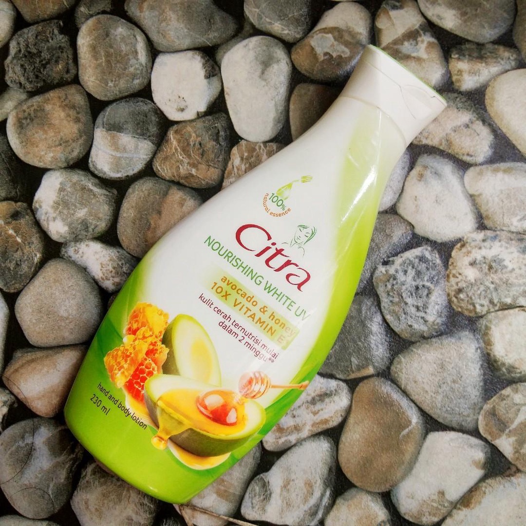 Citra Nourishing Glow UV Hand & Body Lotion - Avocado & Honey (230ml)