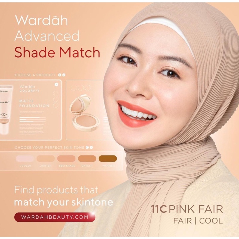 Wardah Colorfit Matte Foundation SPF 30 PA+++ 25ml