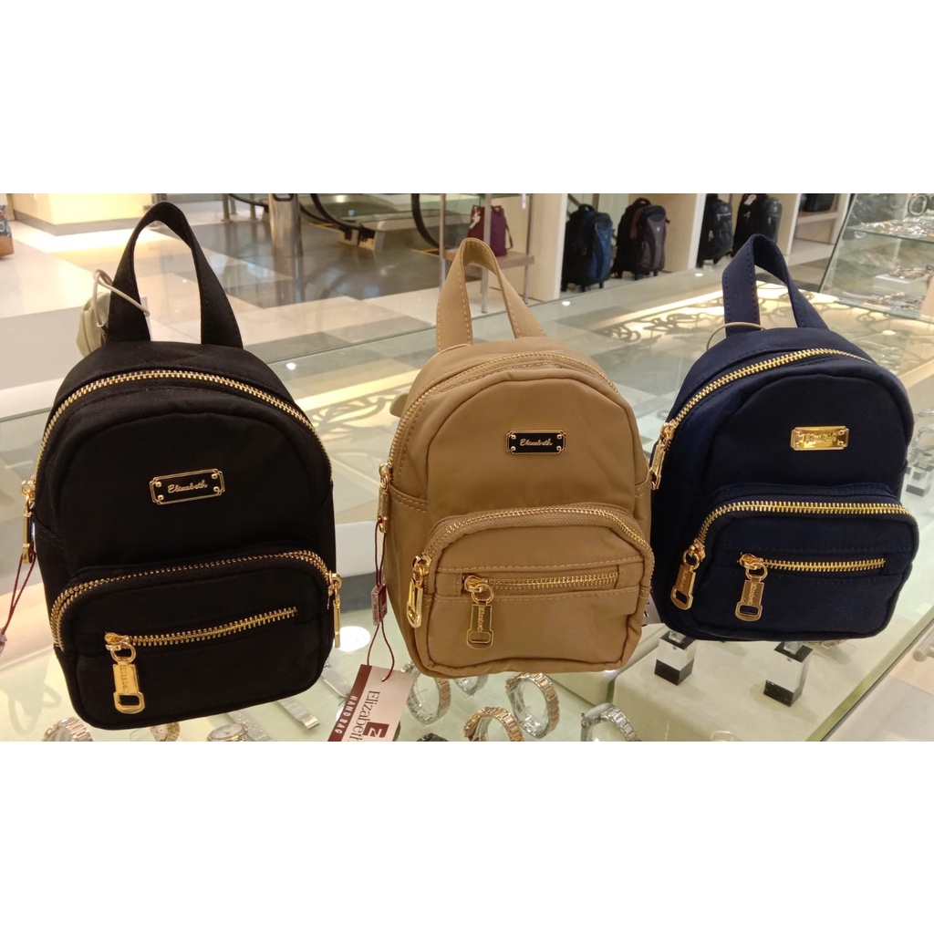 (RS.01) TAS RANSEL MINI ELIZABETH BISA SELEMPANG