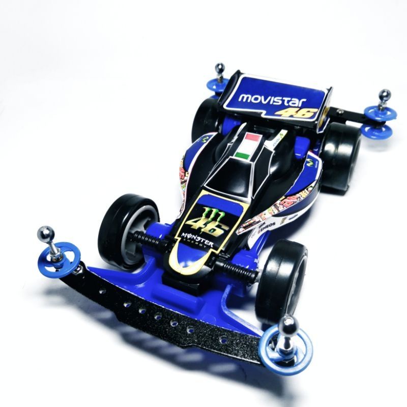 Tamiya Astute Rossi 46 _ Sudah Dirakit Dan Sudah Termasuk Dinamo Cepat siap balap _ Mainan Mobil Tam