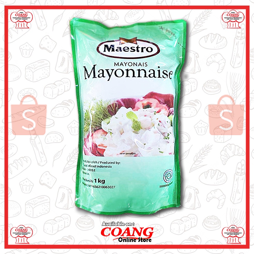 

MAESTRO MAYONAISE REFILL 1 KG - MAYO - MAYONNAISE