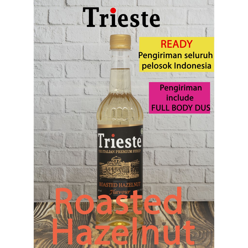 Jual Trieste Syrup Rasa Roasted Hazelnut Shopee Indonesia