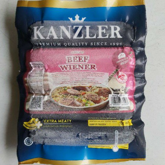 

Sosis Kanzler Beef Weiner 360 gram