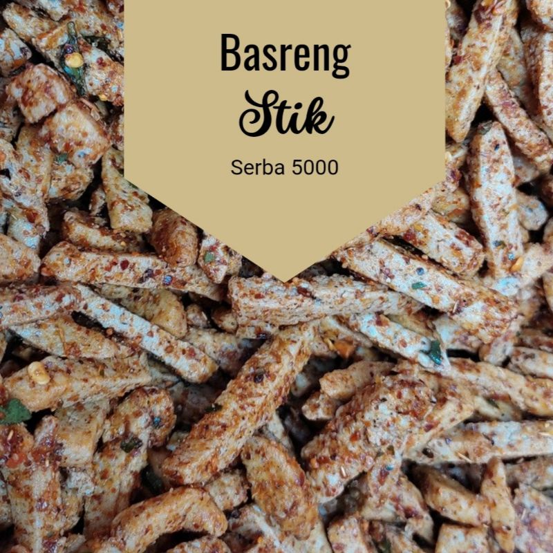 

basreng stik, pedas daun jeruk, serba 5000