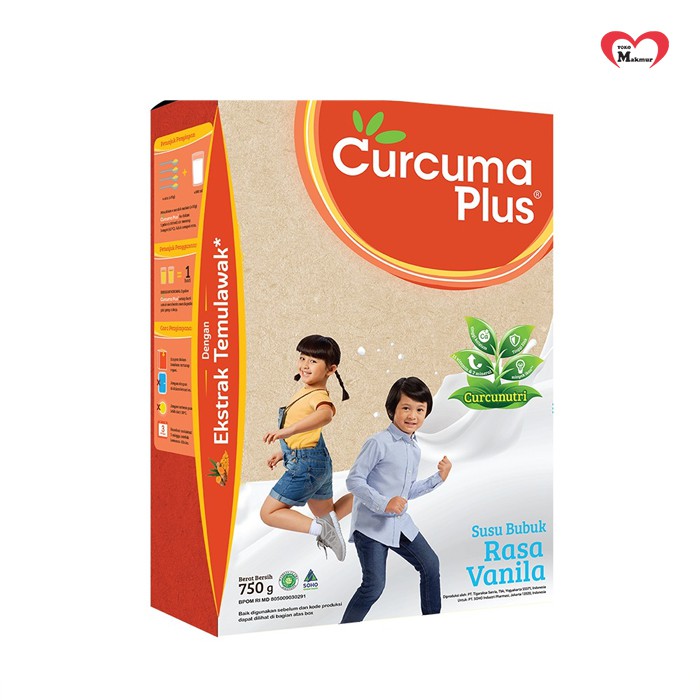 Curcuma Plus Vania / Madu / Coklat 750gr / Toko Makmur Online