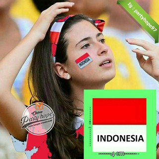 Paling Inspiratif Cara Membuat Stiker Merah Putih Di Pipi 