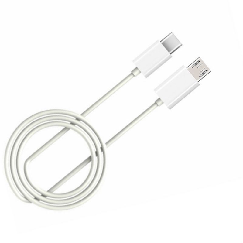 ✿ AUS Kabel Data / Charger OTG USB Tipe C Male to Micro USB Male Panjang 1M