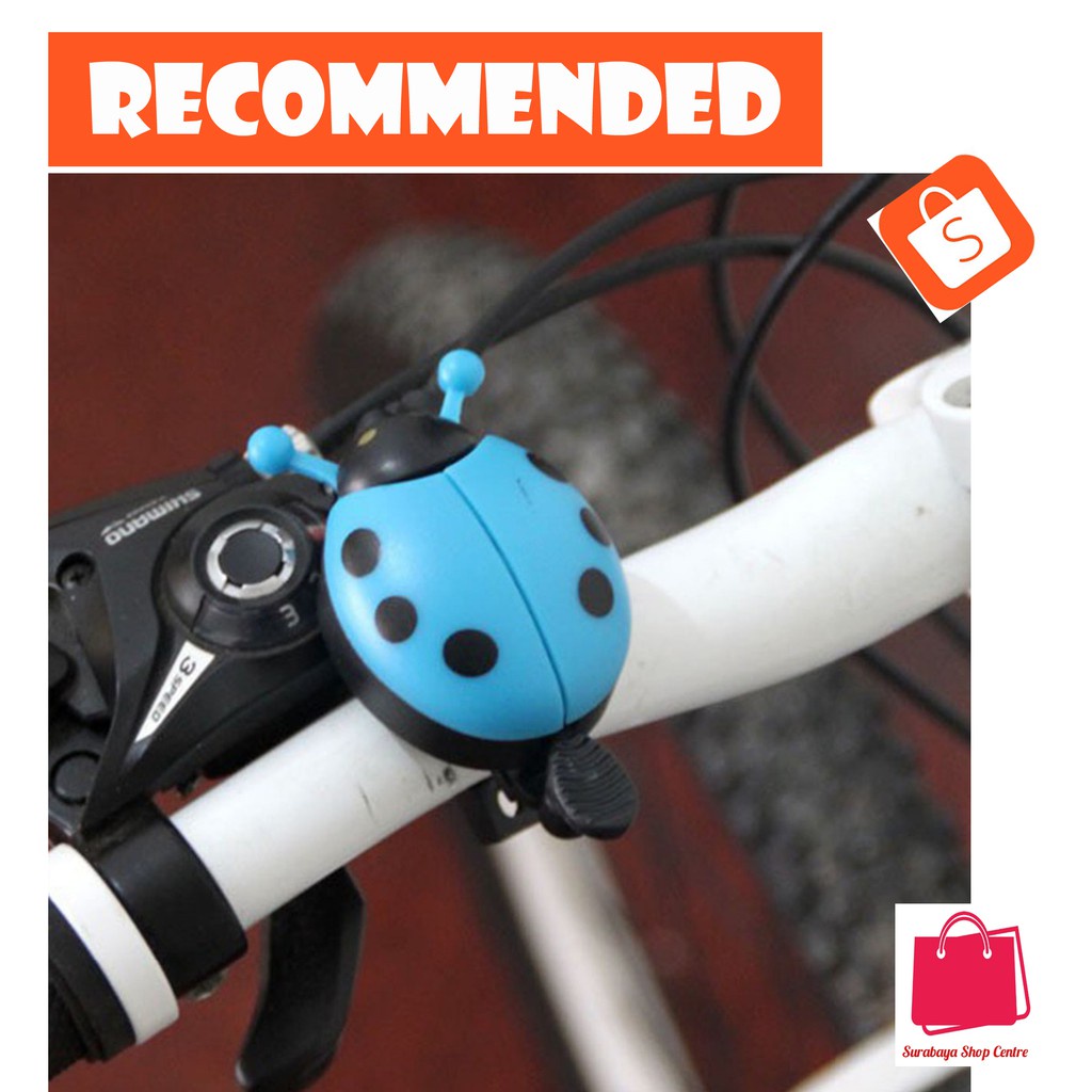 Bel Bell Sepeda Model Hewan Kumbang Lucu Unik Klakson Speda Nyaring - Bel Dering Anak Karakter Seran