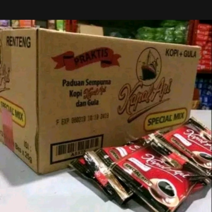 

H2J021 Kopi Kapal Api Spesial Mix 1 Renceng Isi 10 Sachet Hyh1Yjj