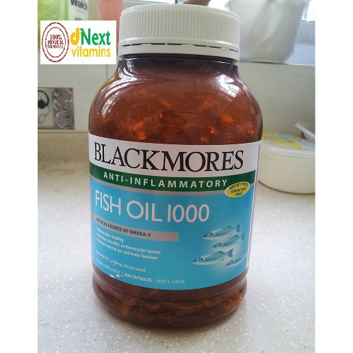 Blackmores Fish Oil 1000mg Omega 3  400 caps