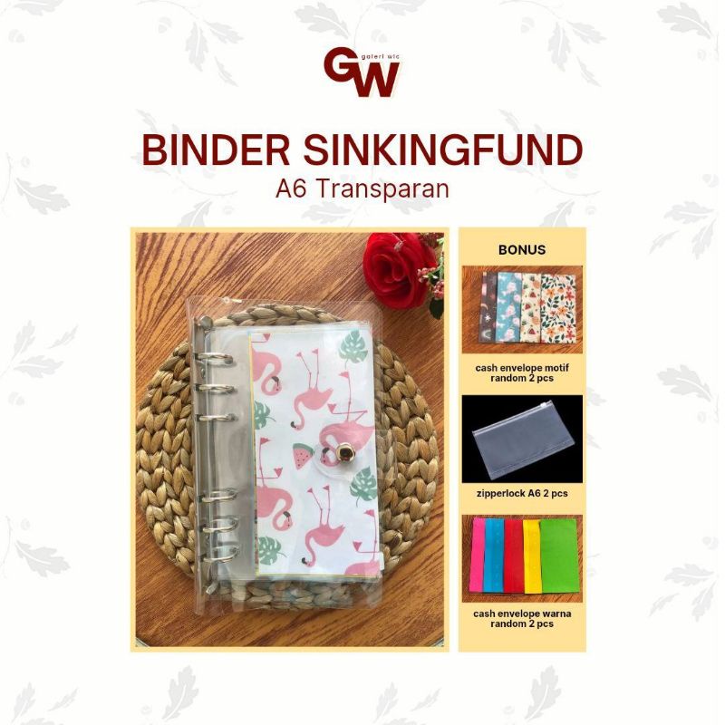 

Binder Sinking Fund Transparan A6
