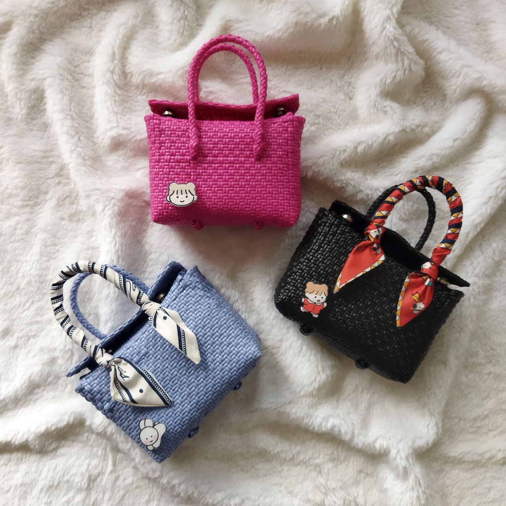 Kiyomi Bag | Jali Bag | Tas Anyaman | Jali Slingbag | Tas Anyaman Premium