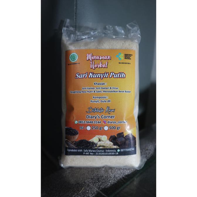 

minuman herbal sari kunyit putih original safawarwa / kualias no.1 GRATIS ONGKIR