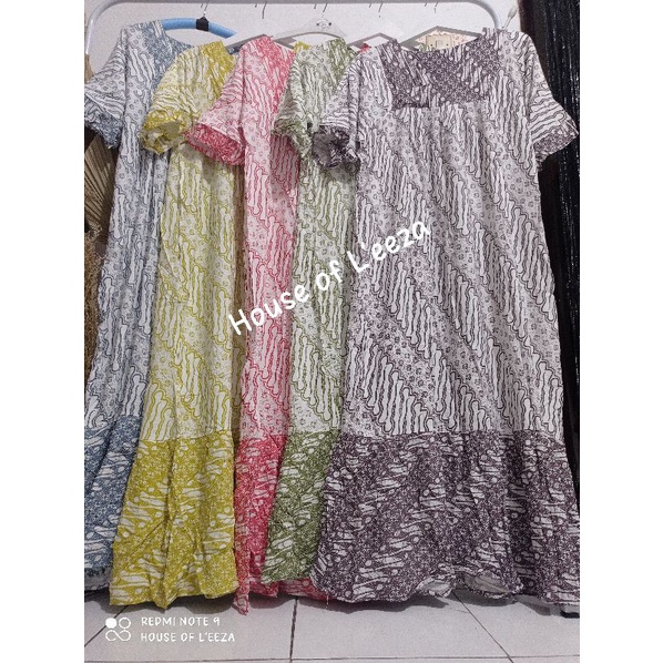 DASTER PANJANG RAYON BATIK SOFT / LONGDRESS