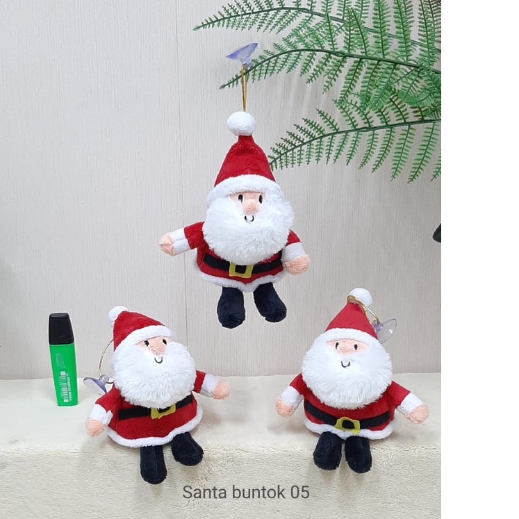 Boneka Natal Santa Klause Gantung 15cm/boneka christmas/santa clause/Aksesoris Natal