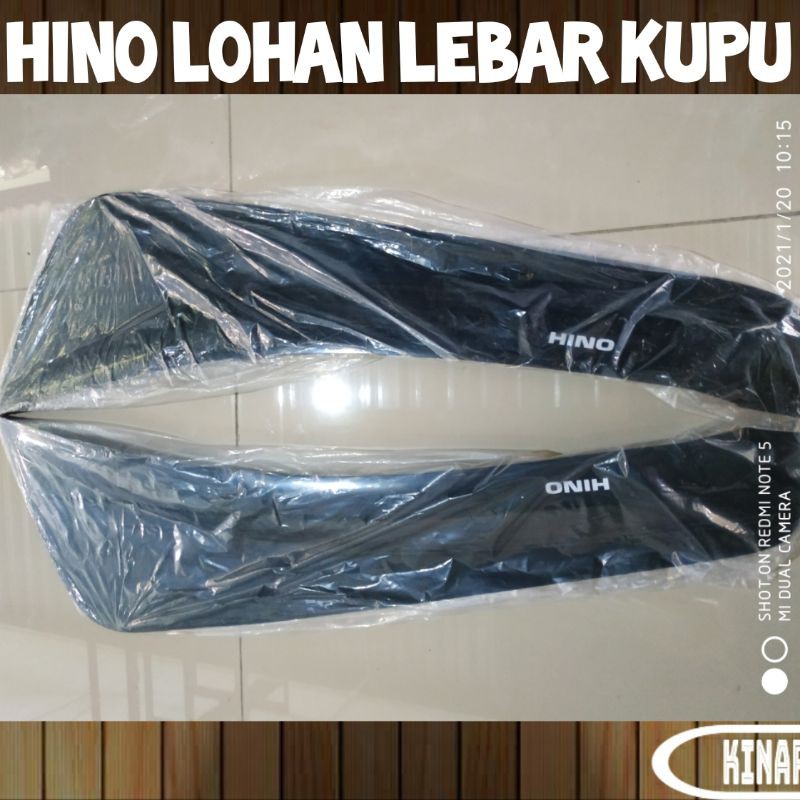 Talang air Model Lebar kupu Hino Lohan