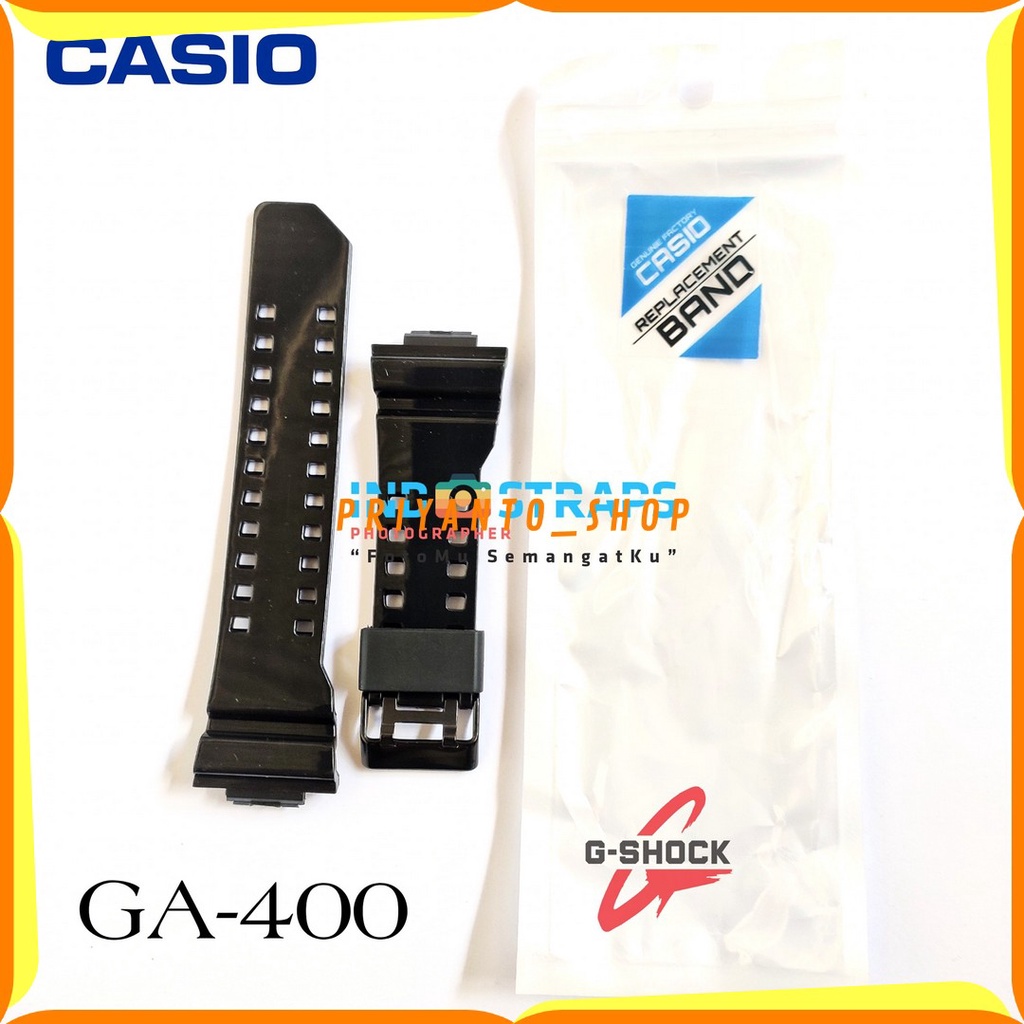 STRAP TALI CASIO G-SHOCK GA-400 GA 400 GA400 GSHOCK GA400 OEM FREE PEN