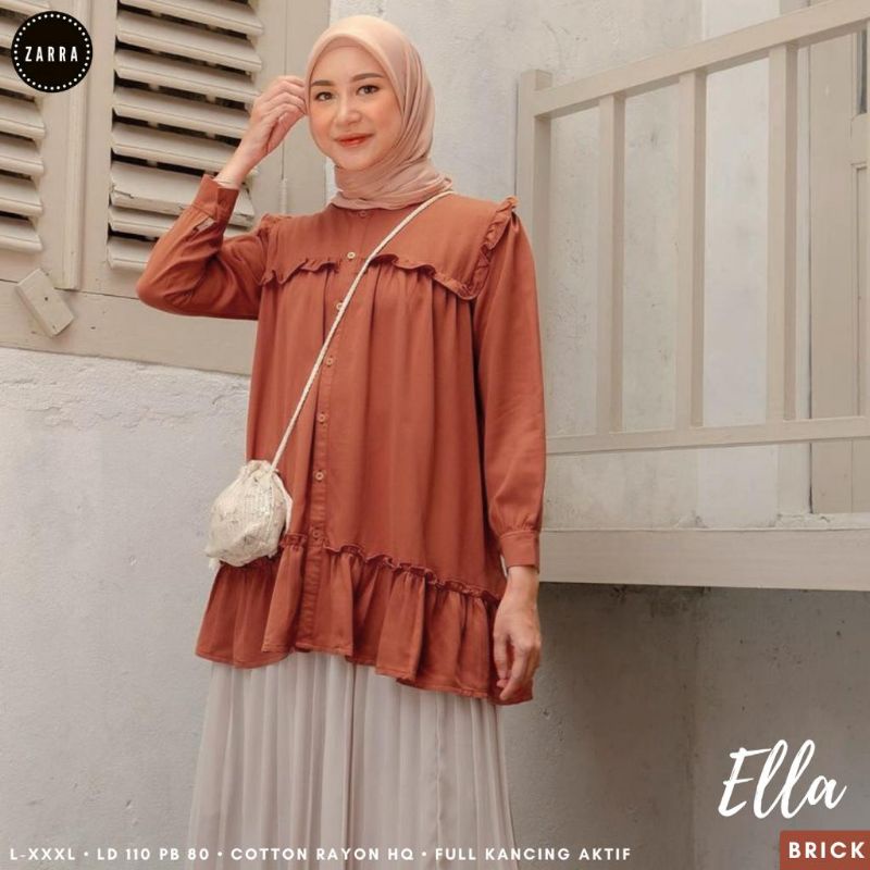 ELLA TUNIK BAJU WANITA TERBARU BY ZARRA