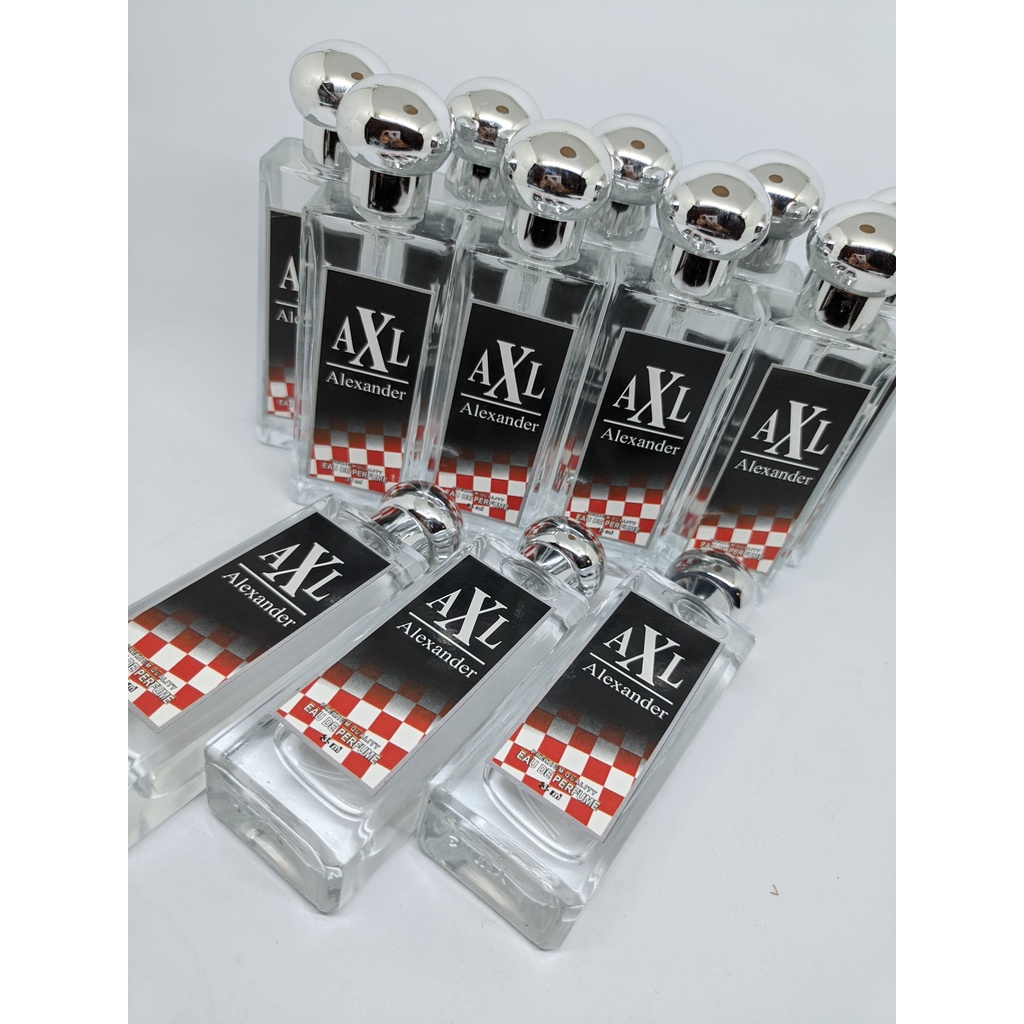 COD Parfum pria cowok tahan lama Original non alkohol murah Alexander isi 35ml