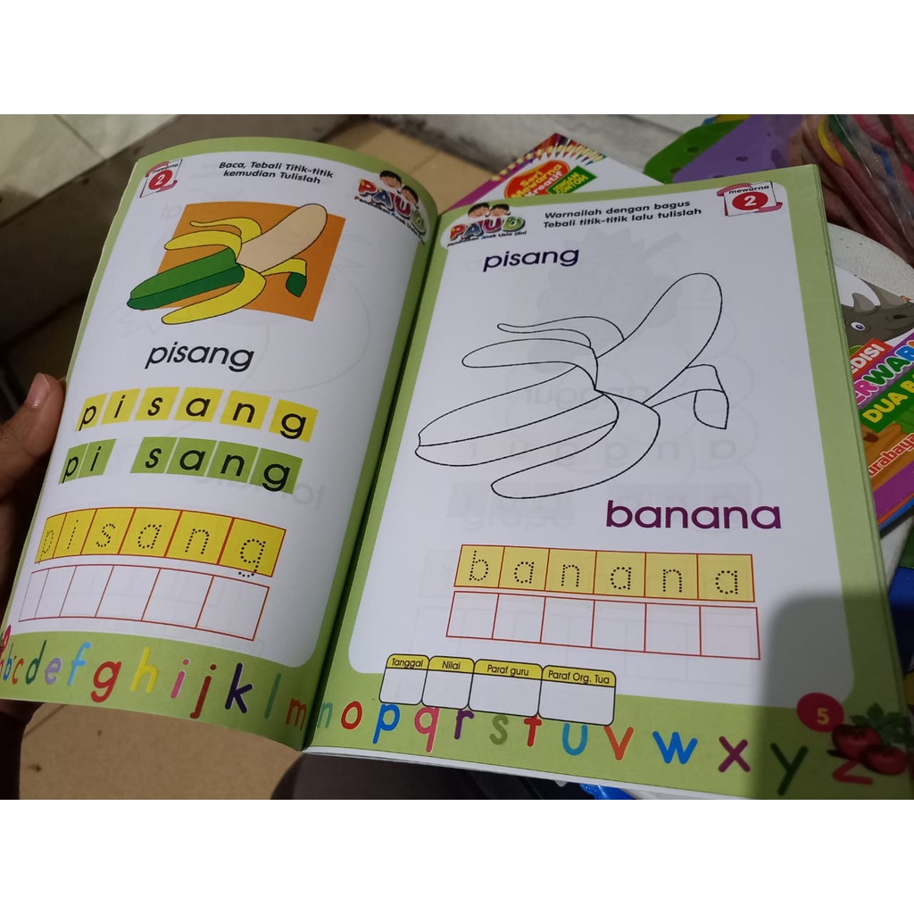 Paket Buku mewarnai anak PAUD Buku Seri Mewarnai Kreatif (Isi 6 Buku)