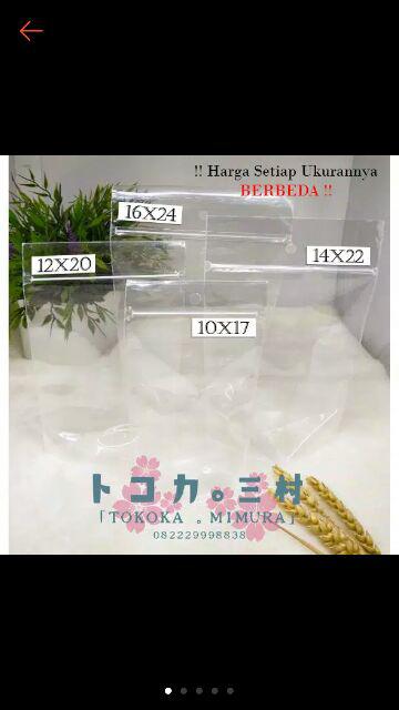 [50 Pcs] Standing Pouch Plastik Pp Klip Ekonomis - Zipper Lock Seal - Packaging Kemasan Makanan