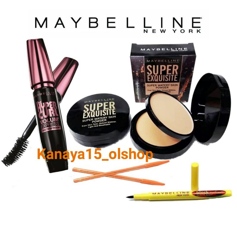 Paket Kosmetik Maybelline/Paket Makeup Komplit
Maybelline 5 in 1 - Pensil Alis