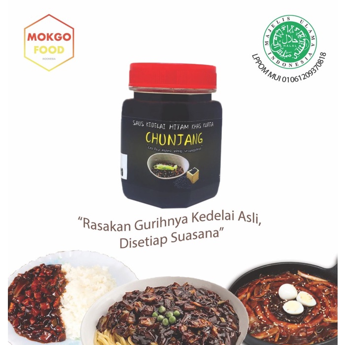 

SAUS-DRESSING- 150GR CHUNJANG HALAL MUI / HALAL CHUNJANG / SAUS JJAJANGMYEON HALAL -SAUS-DRESSING.
