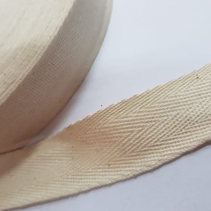 

twilltape cotton tape bisban katun 1inch 125mm RJT