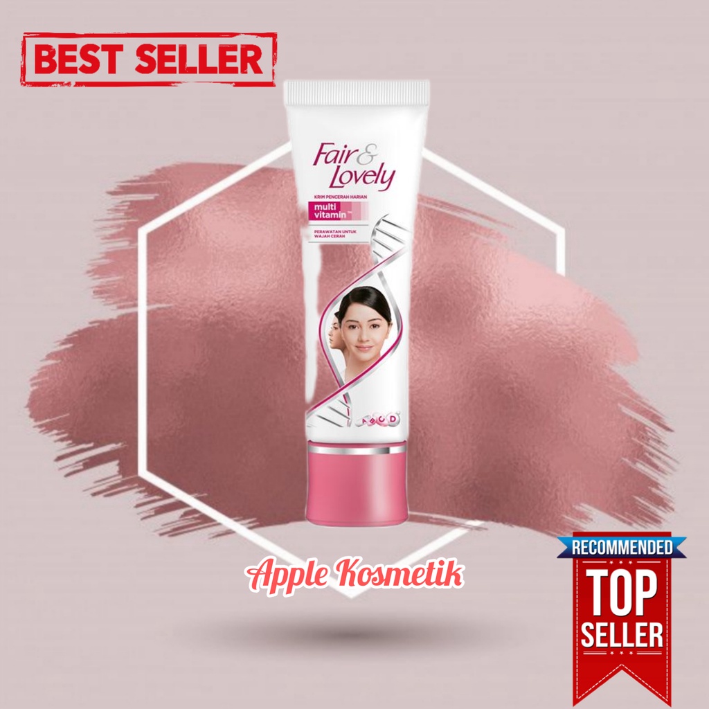 FAIR &amp; LOVELY GLOW - LOVELY Krim Pencerah Harian MULTIVITAMIN 25g (BPOM)