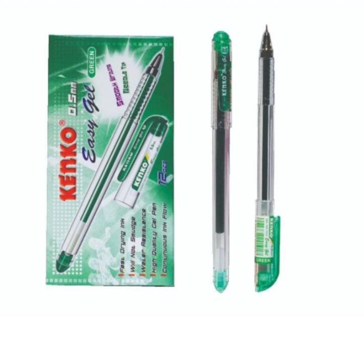 

오 Pulpen Kenko Easy Gel 0,5mm Grosir 1 Lusin Baru